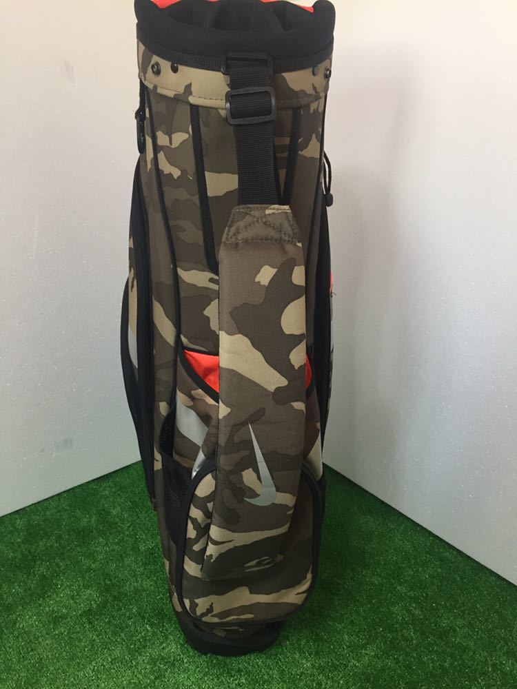 NIKE キャディバッグ ナイキ 迷彩 ゴルフ - カモフラ 14分割 GOLF スタンド Nike カモフラージュ 9型 0 超レア Yahoo