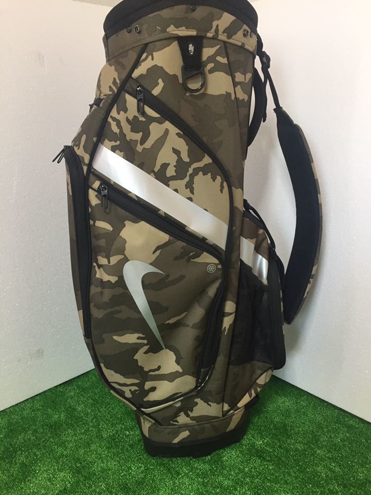 NIKE キャディバッグ ナイキ 迷彩 ゴルフ - カモフラ 14分割 GOLF スタンド Nike カモフラージュ 9型 0 超レア Yahoo