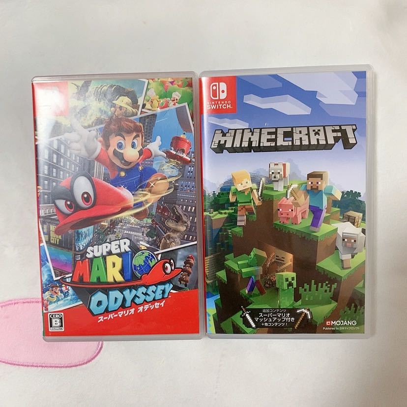 ジャンク品 スーパーマリオオデッセイ マインクラフト Minecraft ジャンク品 スーパーマリオオデッセイ マインクラフト Minecraft