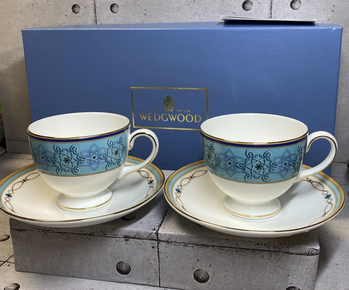 ターコイズジュエル ウェッジウッド WEDGWOOD 美品ウェッジウッド