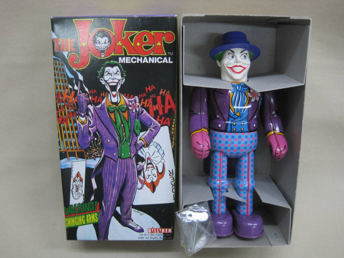 ビリケン商会／BATMAN JOKERジョーカー ブリキ ゼンマイ二足歩行