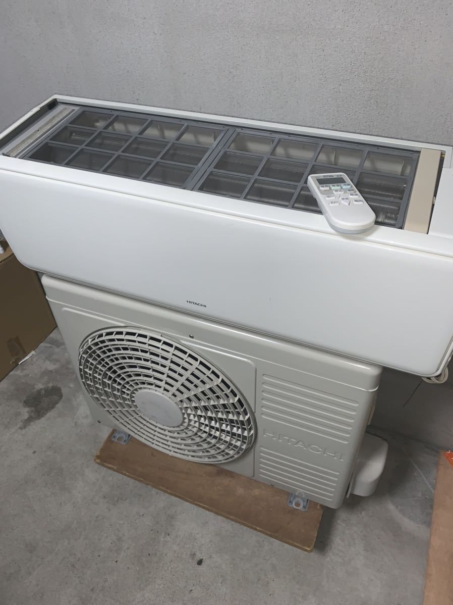 【正規品，高品質】 引き取り歓迎 2010年式HITACHIエアコンの室内機 室外機セット 大阪市内発(12畳未満)｜売買されたオークション情報、yahooの商品情報をアーカイブ公開 - オークファン 12畳未満
