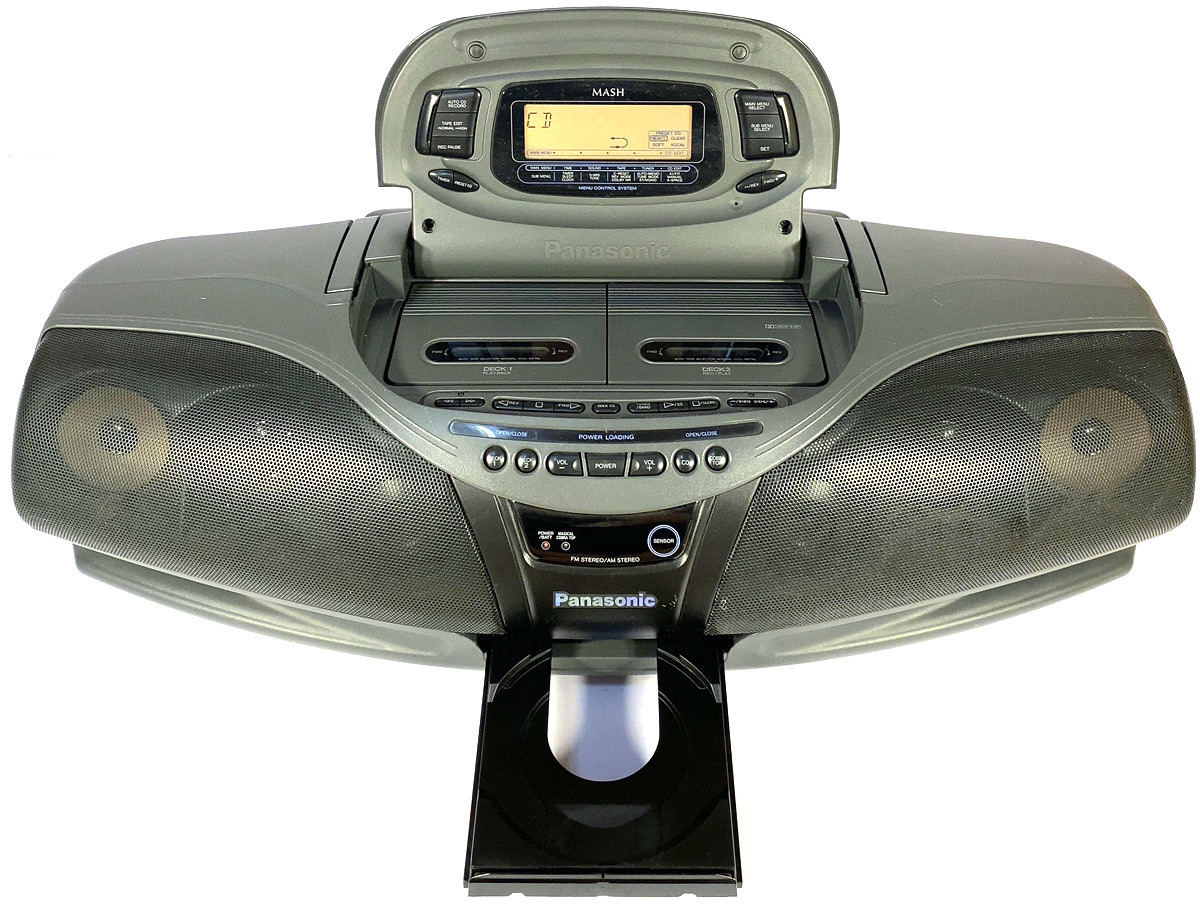 希少☆動作美品】銘機! Panasonic RX-DT75 ラジカセ コブラトップ