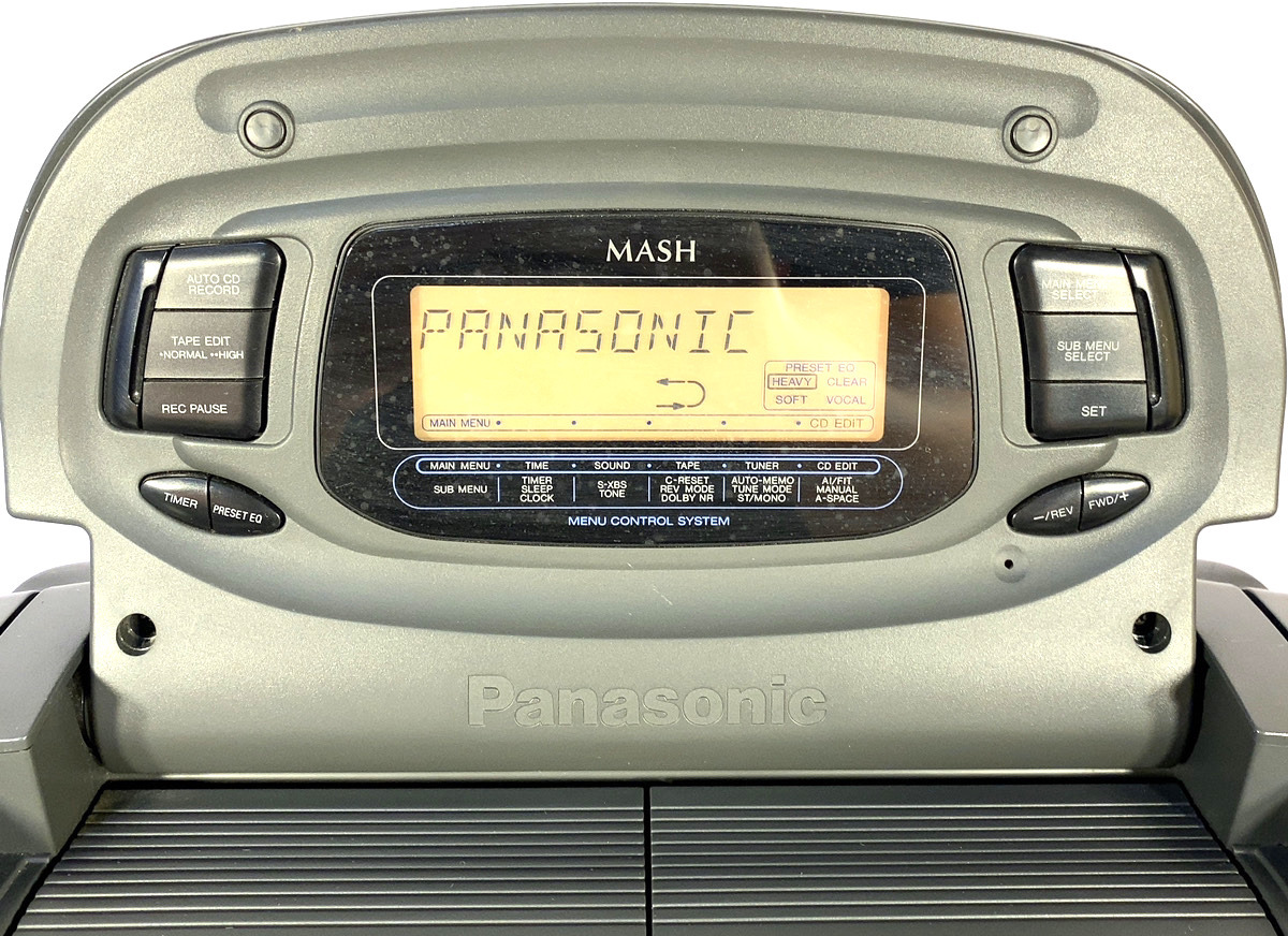 希少☆動作美品】銘機! Panasonic RX-DT75 ラジカセ コブラトップ