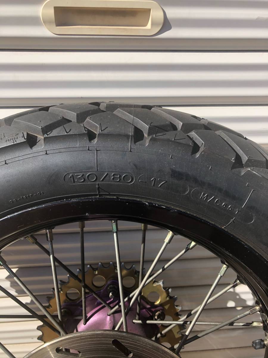 カワサキKDX125 カワサキ KDX125 モタード仕様 オフホイール付き