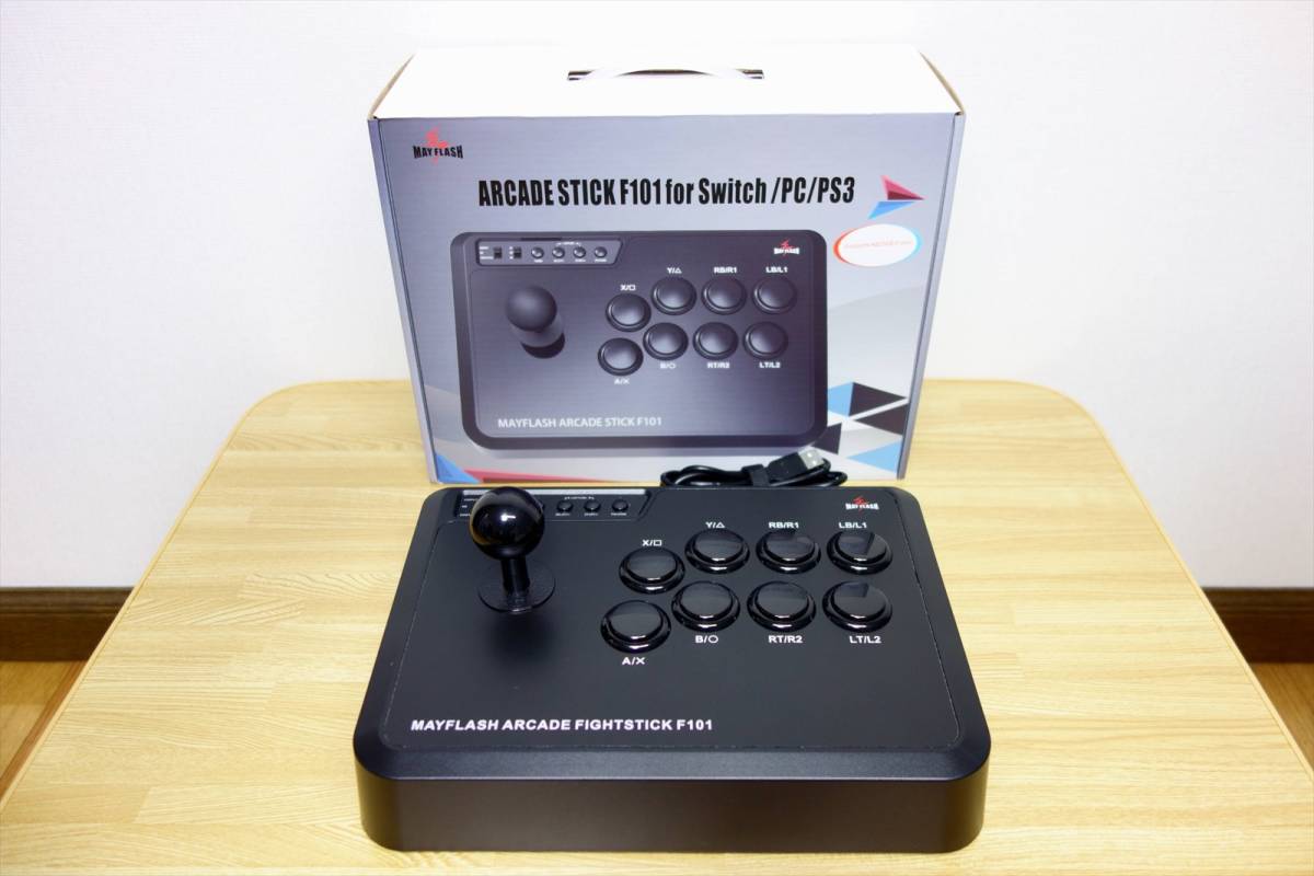 ☆中古品☆ MayFlash アーケードスティック F101 [日本正規品]