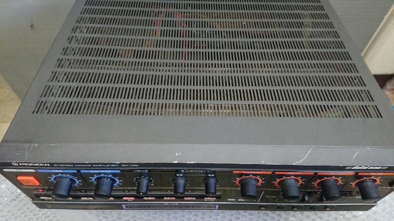 PIONEER SA-V20Ⅱ カラオケ アンプ 動作品】パイオニア SA-V20 II 業務