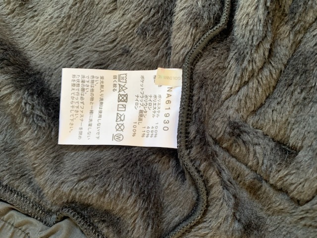 新品未使用 L THE NORTH FACE ザ・ノースフェイス 20AW アンタークティカ バーサロフトジャケット ブラック 黒 　フリース　NA61930_6