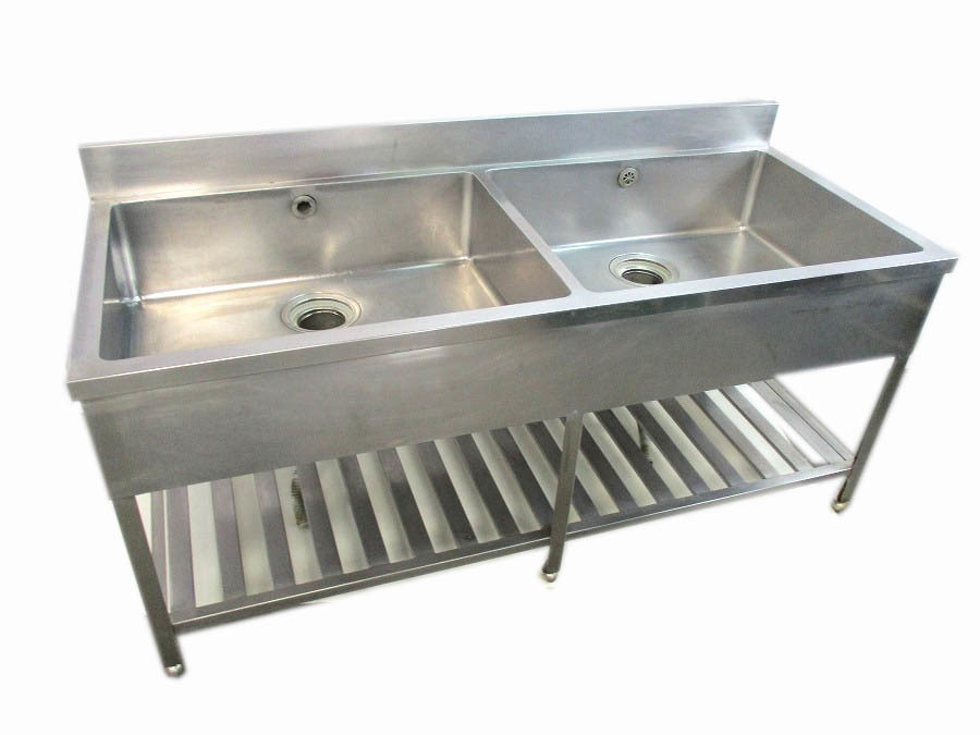工場整備品☆水切りシンク　幅1200 ステンレス　業務用 工場整備品☆水切りシンク 幅1200 ステンレス 業務用 工場整備品☆水切り