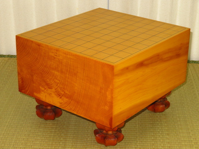 本榧将棋盤セット（天地柾） | 前川榧碁盤店 川口碁盤｜こだわりの素材 