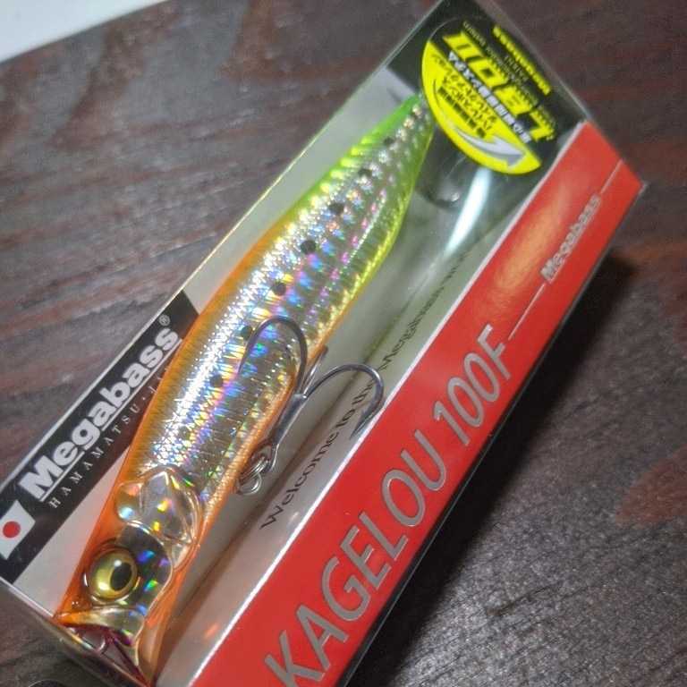  メガバス カゲロウ 100F GG ナイトライトイワシ(ミノー)｜売買されたオークション情報、yahooの商品情報をアーカイブ公開 - オークファン 海水