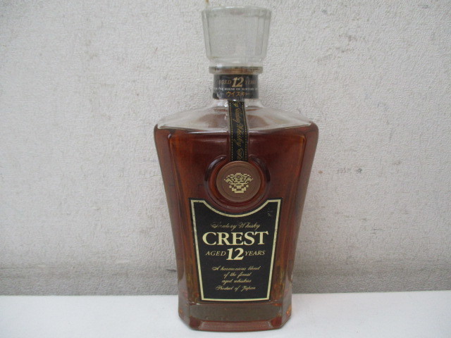 アイテム一覧 古酒 SUNTORY CREST サントリー クレスト 12年
