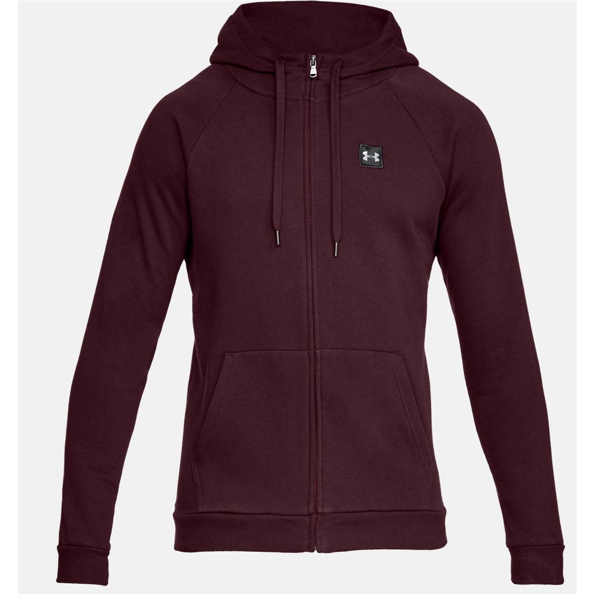 ★アンダーアーマー UNDER ARMOUR COLDGEAR 保温 防寒 裏起毛 スウェット パーカー ジャケット エンジ [1320737-600-L]二 弐★QWER★