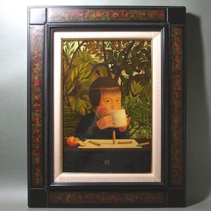 1日限定【小磯良平大賞展大賞】渡部満「東方への旅」1983年 油彩人物画 初期作 小磯良平のYahoo!オークション(旧ヤフオク!)の相場・価格を見る｜Yahoo