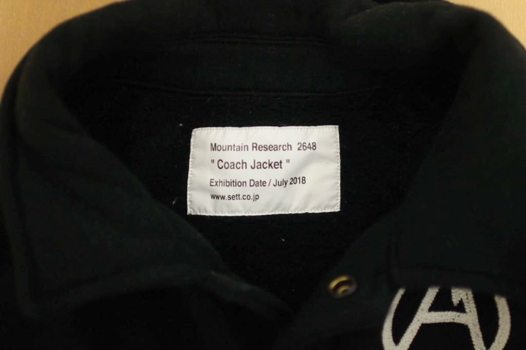 マウンテンリサーチ mountain research coach jacket コーチジャケット