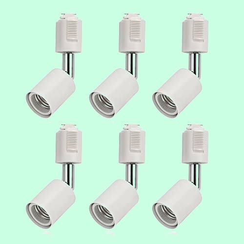 ☆☆新品セール☆☆ ライティングバー用スポットライト DiCUNO 2-YT 6個セット （電球なし） E26口金 配線ダクトレール用器具_1