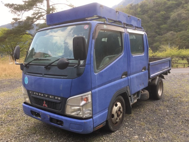静岡発 H18年 ジェネレーション キャンター Wキャブ ダブルキャブ W 