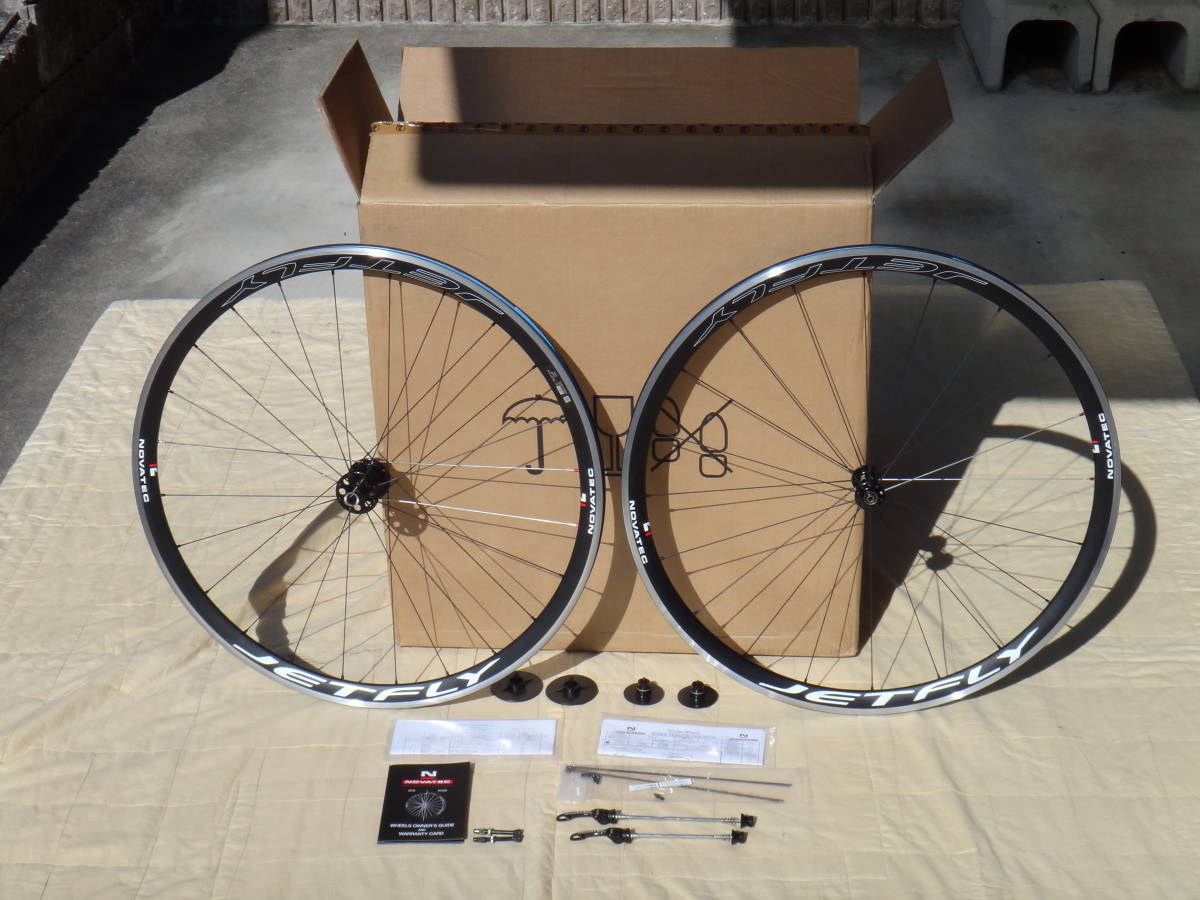  NOVATEC JETFLY クリンチャー シマノ11速 チューブレスレディリム(27インチ、700C)｜売買されたオークション情報、yahooの商品情報をアーカイブ公開 - オークファン ホイール（完組、手組）