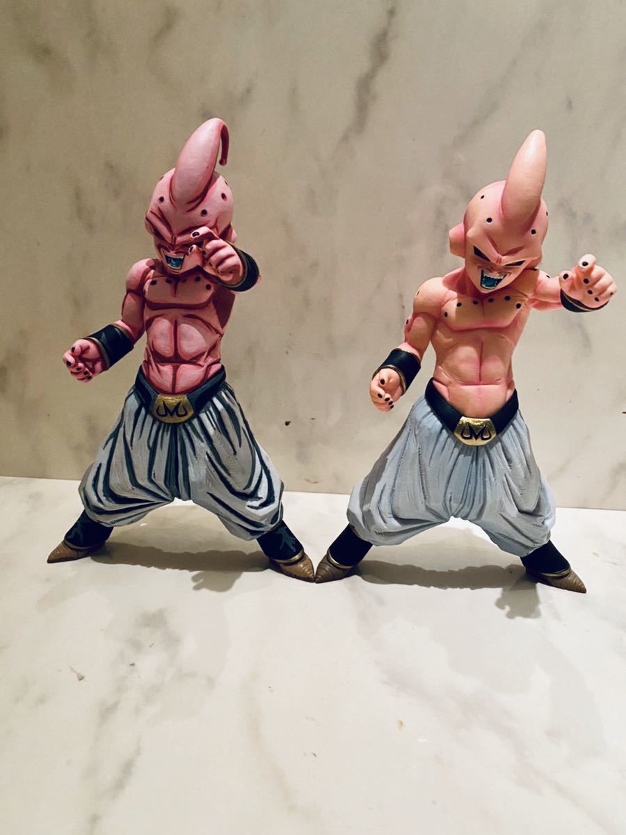リペイント ドラゴンボール 魔人ブウ フィギュア 2次元塗装 二次元塗裝
