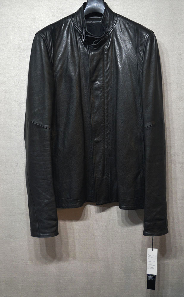 希少 16SS 定価181500円 _JULIUS ユリウス レザーライダースジャケット 