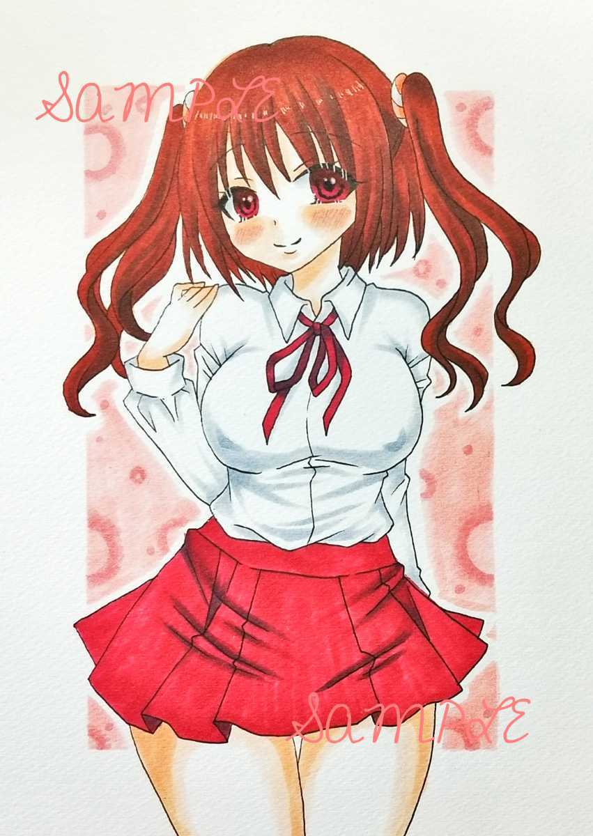 手描きイラスト 干物妹 うまるちゃん 海老名菜々 ワトソン紙 手描きイラスト 売買されたオークション情報 Yahooの商品情報をアーカイブ公開 オークファン Aucfan Com