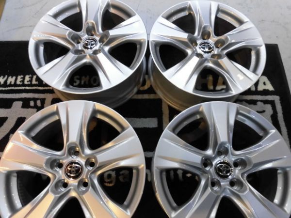 ◆冬用SET!! トヨタ 80ハリアー純正 17×7J+35 114.3/5H TOYO ウィンタートランパスTX 225/65R17 新品スタッドレス付き!! ホイール美品!!