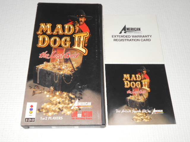  3DO MAD DOG 2 THE LOST GOLD 海外版 国内本体動作可能 箱付 説明書付 ソフト付(3DO)｜売買されたオークション情報、yahooの商品情報をアーカイブ公開 - オークファン 3DO