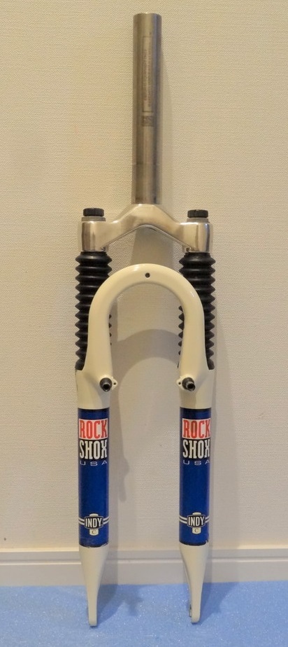  懐 蔵出し ROCKSHOX Indy C ロックショックス インディーC サスペンションフォーク 63ｍｍ ストローク 26インチ用 1997年モデル(サスペンションフォーク)｜売買されたオークション情報、yahooの商品 サスペンションフォーク