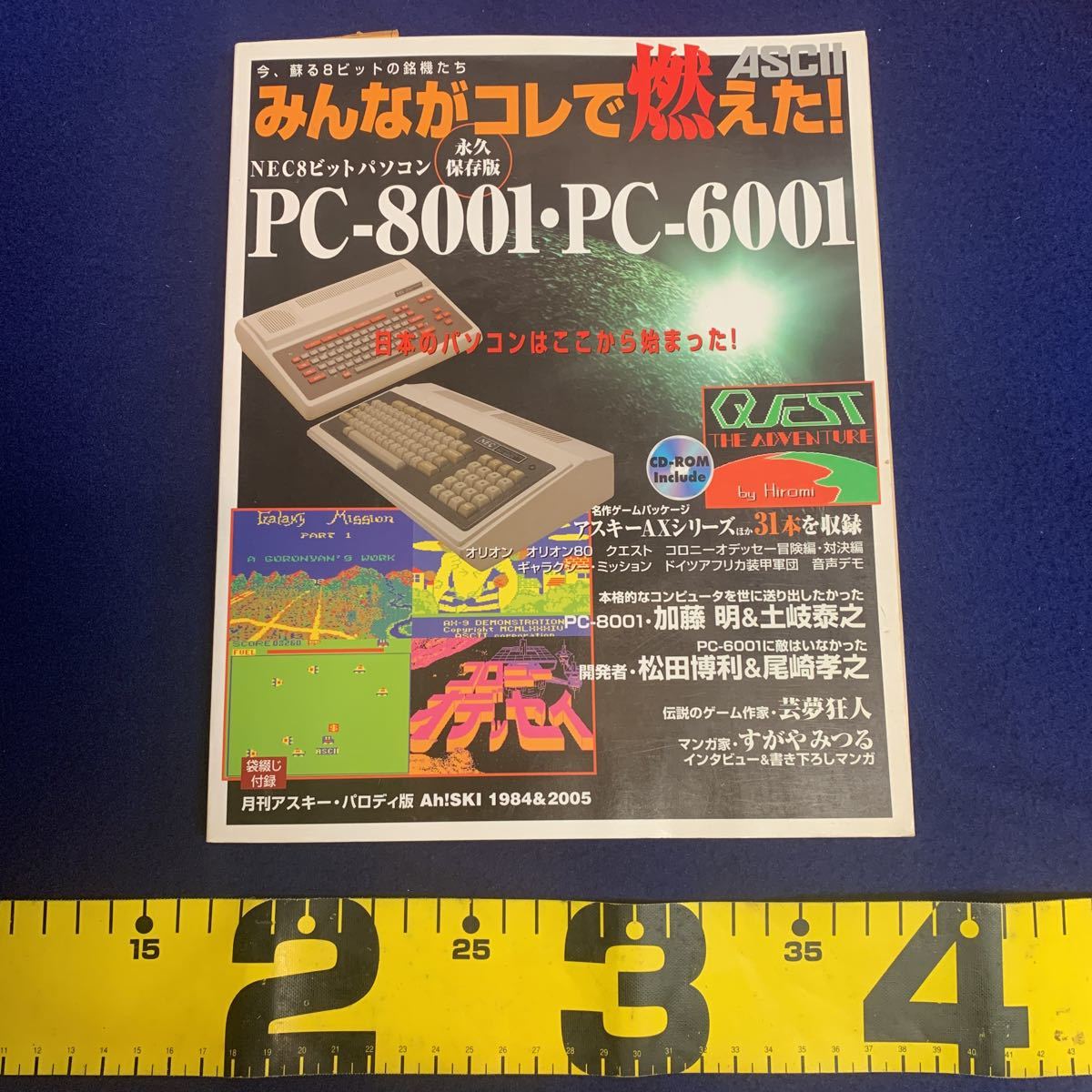 みんながコレで燃えた! NEC8ビットパソコン PC-8001・PC-6001 8ビット