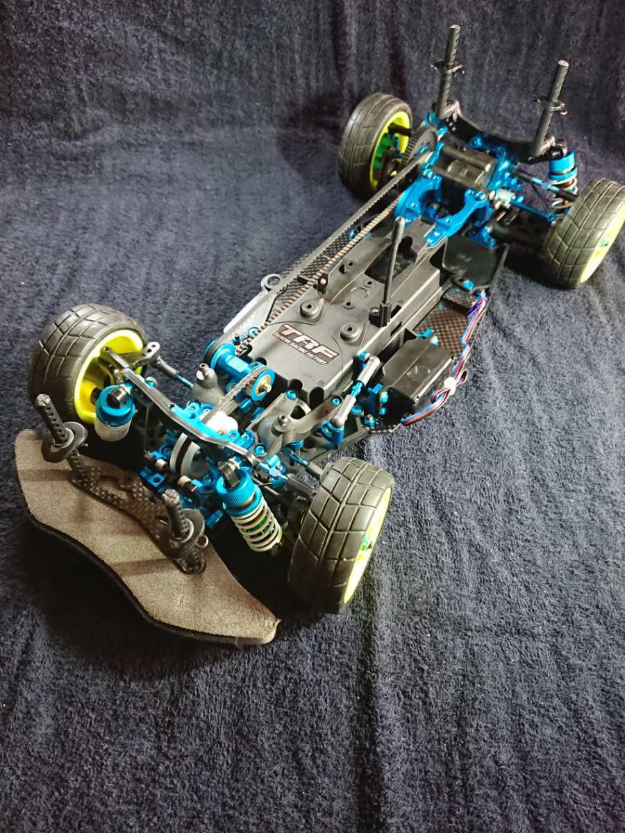 タミヤTA06 タミヤTA06シャーシ、オプション装備、日産GTRボディ付き