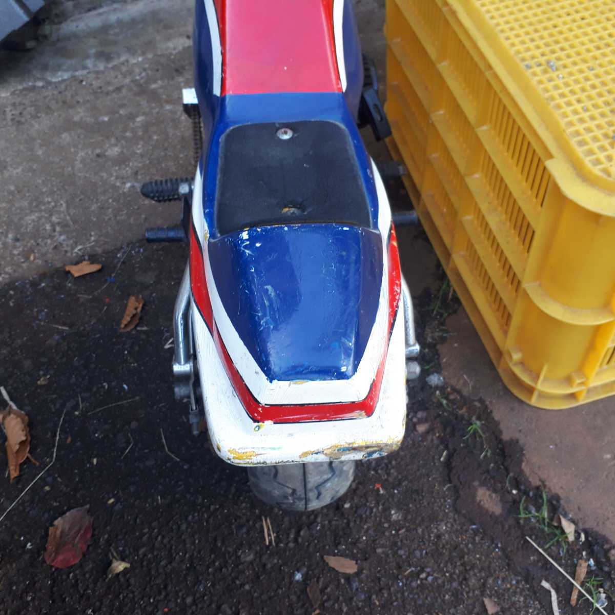 ポケバイ レストアベース - 部品取り エンジン 49cc ポケットバイク 本体 : モトクロス GP リコイルスターター モデル名不明 メーカー メルカリ ポケバイ(車体)の中古品・新品