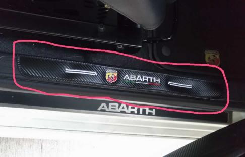 2026，最新作 大 アバルト 595 スカッフプレートガード 500 abarth スカッフプレート ドアシル ドア プロテクター ガード ABARTH595 アバルト595 c ipzk(フィアット用)｜売買されたオークション情報、yahooの商品情 フィアット用