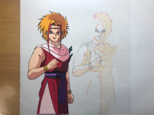 幽遊白書 朱雀 セル画 原画 冨樫義博 集英社 週刊少年ジャンプ【A26