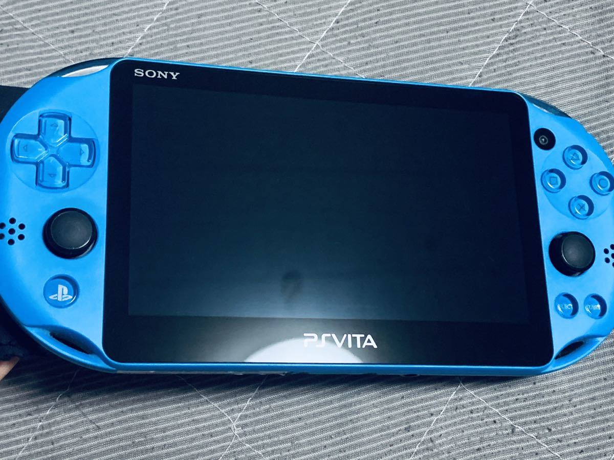 アクアブルー PS PCH-2000 本体 0 Vita Wi-Fiモデル 公式通販 VITA 