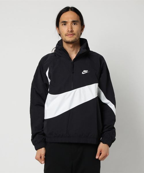 高品質，大人気 定価13200円 NIKE ANRK JACKET ハーフジップ ジャケット AJ1405-010 ナイキ M ブラック(ジャンパー、ブルゾン)｜売買されたオークション情報、yahooの商品情報をアーカイブ公開 - オークファン 男性用