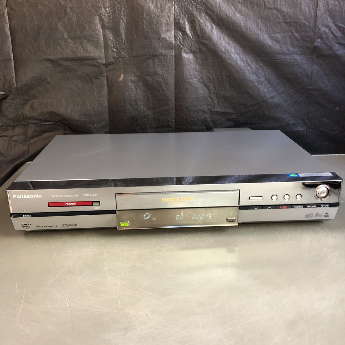 Panasonic DVD VIDEOレコーダーDMR-E90H 壊れたCDプレーヤーの代わりに