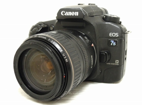 【専用】ジャンク品！　Canon EOS7 フィルム一眼レフカメラ 本体 ジャンク Canon EOS 7S フィルム 一眼レフ ZOOM LENS EF 28-105mm F3.5
