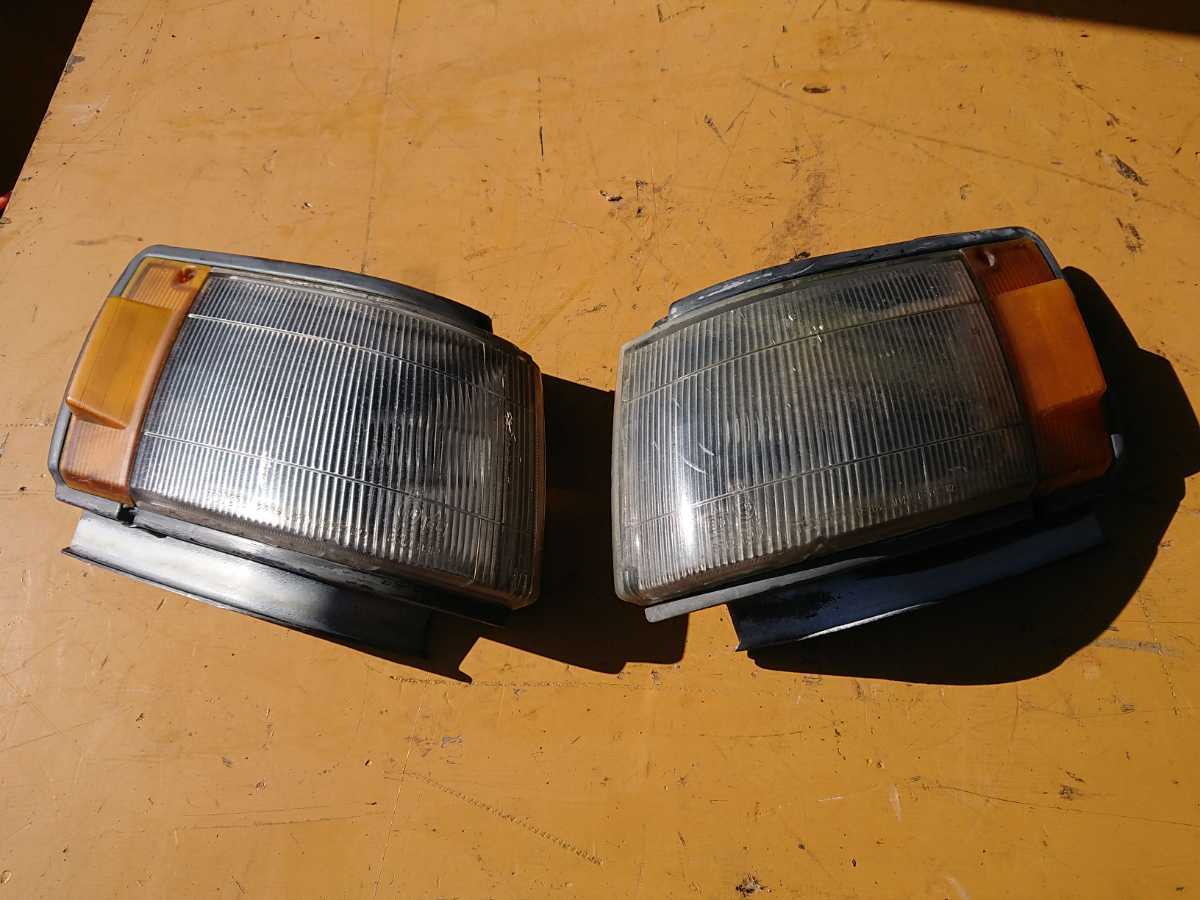 レビン AE86 前期 コーナーレンズ トヨタ純正 左右セット マーカー 