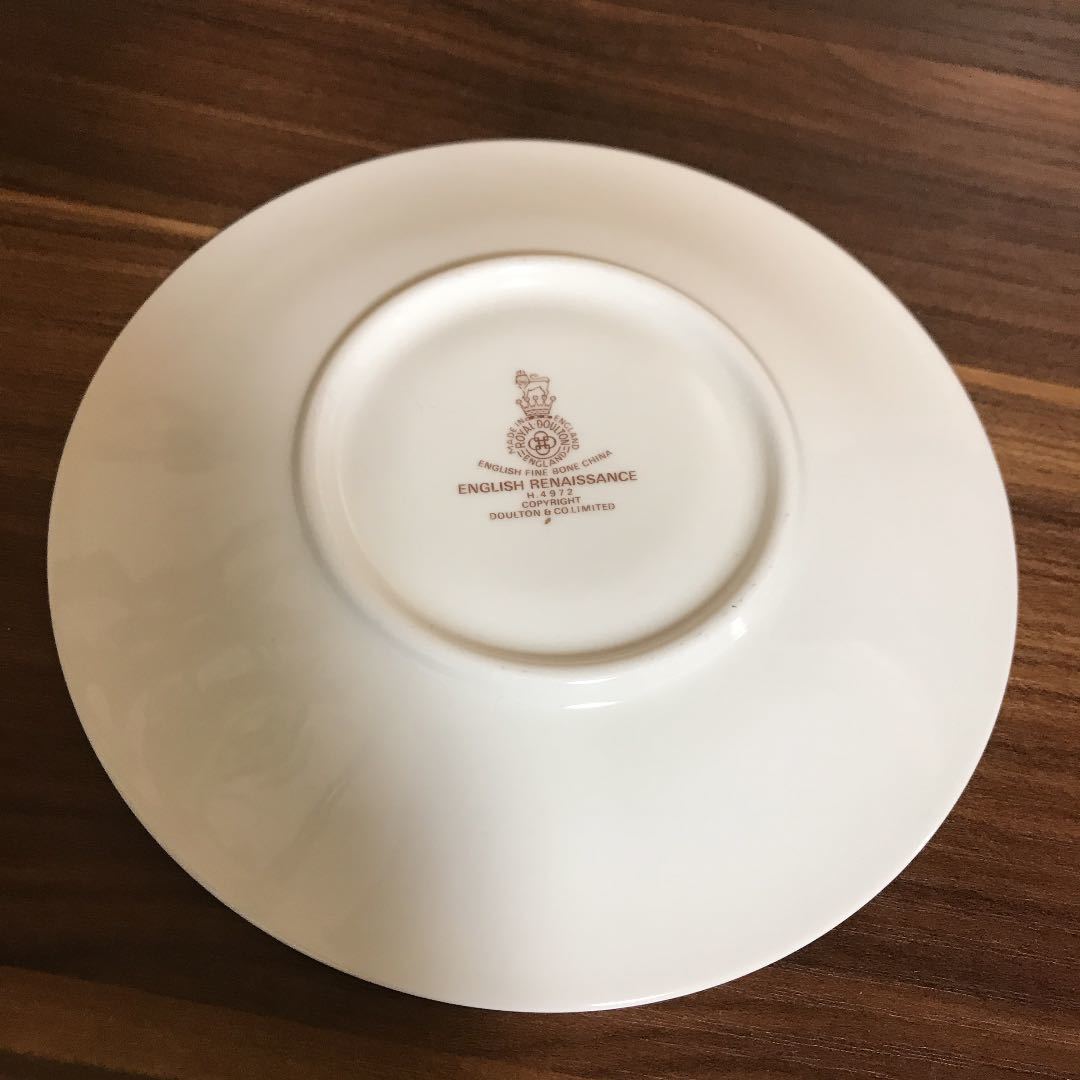 【美品】ロイヤルドルトン ENGLISH RENAISSANCE Royal Doulton English and tea England\"