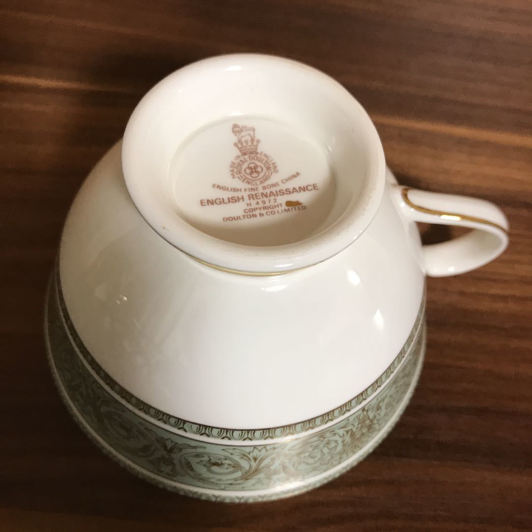 【美品】ロイヤルドルトン ENGLISH RENAISSANCE Royal Doulton English and tea England\"