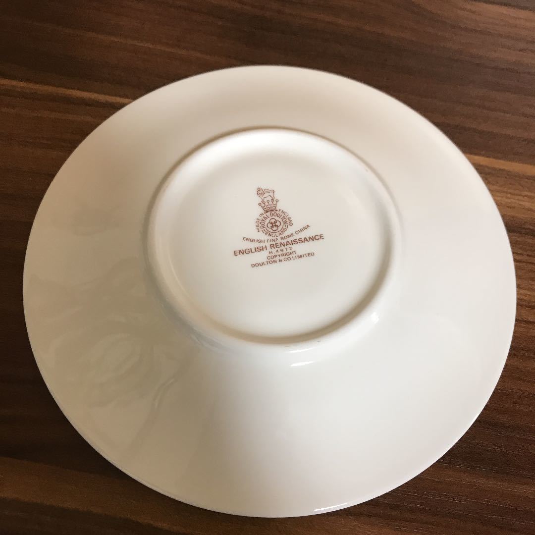 【美品】ロイヤルドルトン ENGLISH RENAISSANCE Royal Doulton English and tea England\"