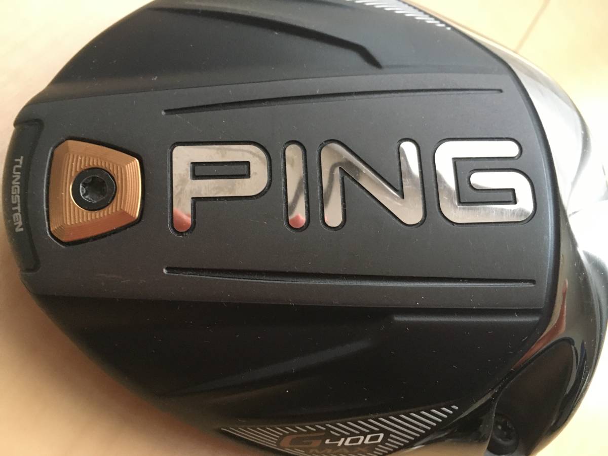 ドライバー PING G400 MAX g400 10.5° 名器試打評価PING ヘッドのみ ヘッド ping max G400MAXドライバー│CLUB PINGPINGオフィシャルサイト ヘッドの通販 G400MAXドライバー｜最高峰の安定感を誇る名作 CD(ドライバー（単品