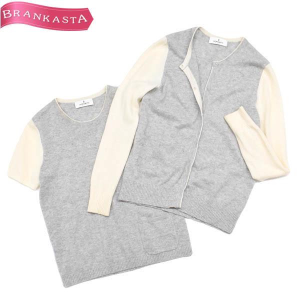 素敵】☆MORABITO・モラビト☆アンサンブル 長袖カーディガン×半袖 