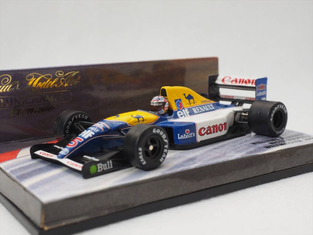 Williams FW14B 0 F1 Nigel #5 Mansell World Champion Renault - 1:18