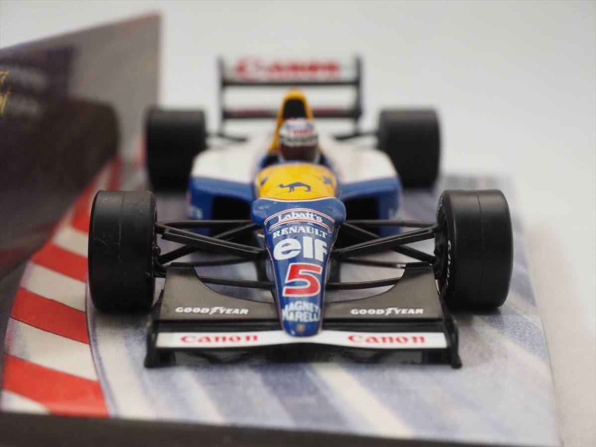 Williams FW14B 0 F1 Nigel #5 Mansell World Champion Renault - 1:18