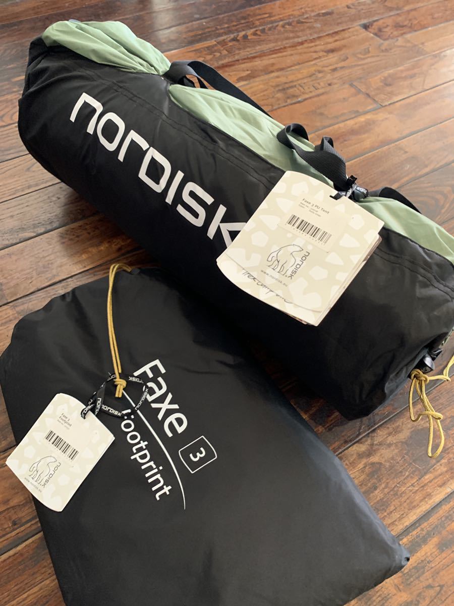 HOT，豊富な NORDISK Faxe 3PU ノルディスク ファクシー3PU/専用フットプリント付き/(～3人用)｜売買されたオークション情報、yahooの商品情報をアーカイブ公開 - オークファン ～3人用