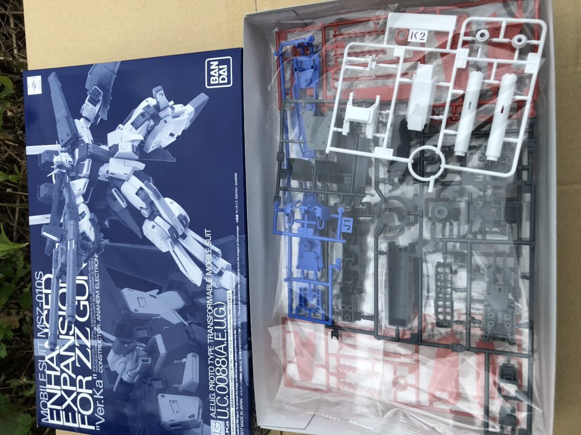 プレバン限定　MG1/100　ダブルゼータガンダムVer，Ka用　強化型拡張パーツ/ダブルゼータガンダムVer，Kaセット
