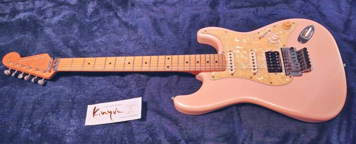 1989年製品 Custom ピンク ストラトキャスター ロック Vanzandt 