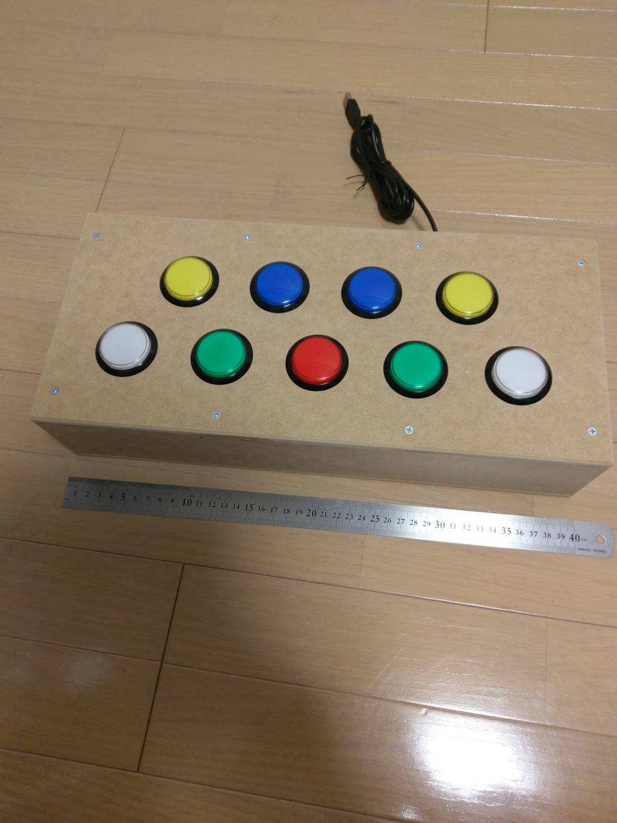 ポップンミュージック用コントローラー】PC用自作ポプコン(pop'n music