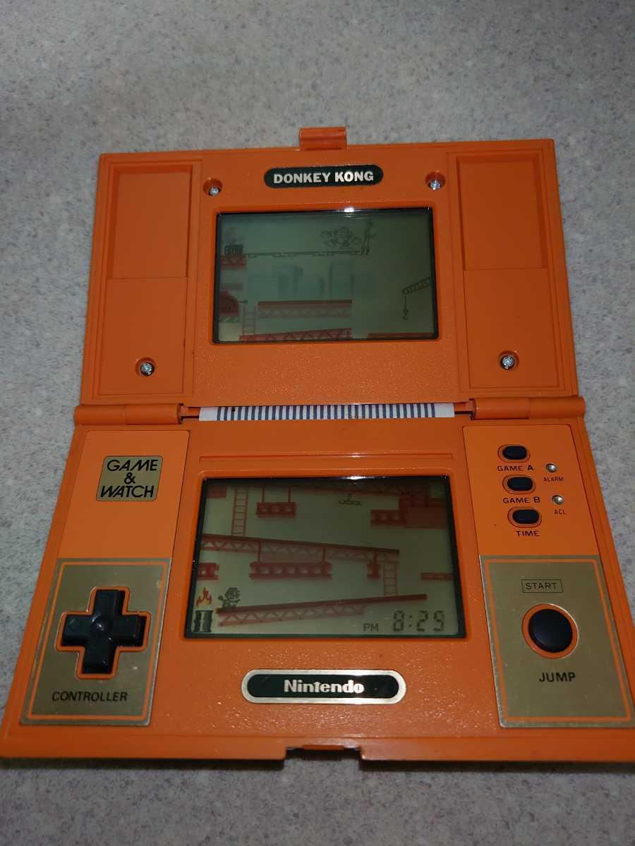 【大人気，2026】 ドンキーコング ゲームウォッチ/DONKEY KONG GAME＆WATCH(ゲームウォッチ)｜売買されたオークション情報、yahooの商品情報をアーカイブ公開 - オークファン ゲームウォッチ